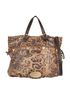 Animal Print 2 Way Mitzy, &pound;195, Handbags, Beige/Brown, Leather, Front view